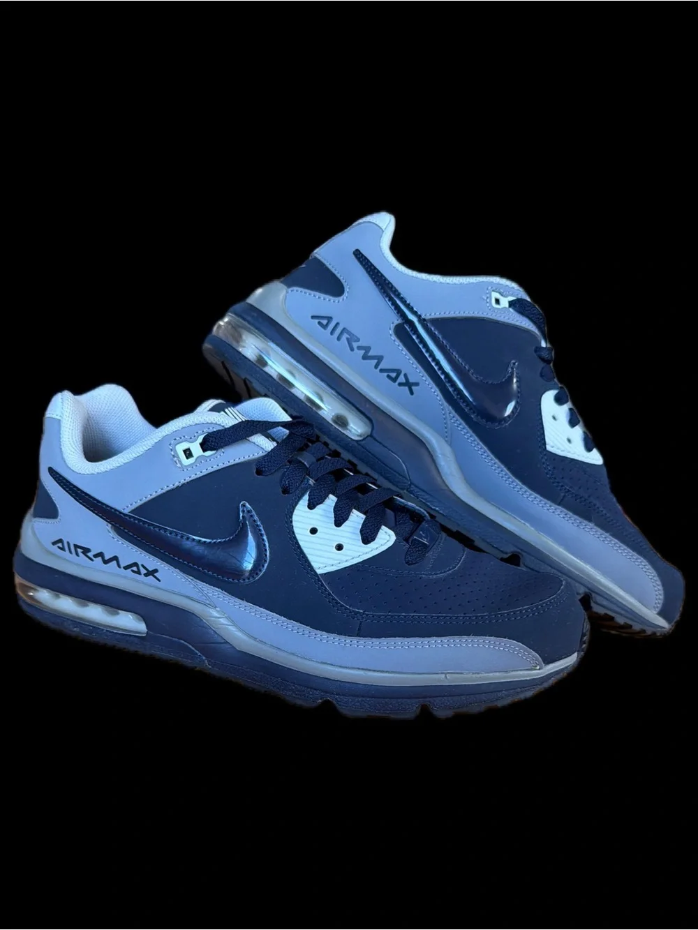 Nike Air Max LTD 3 Men's Navy and Grey Sneakers Men’s size 11 EUC